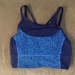 Lululemon long line sport bra for training